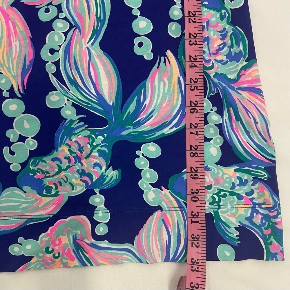 LILLY PULITZER Women's Marlowe Shift Mini Dress Sz XS Art-To-Wear Summer Picnic - Picture 7 of 13